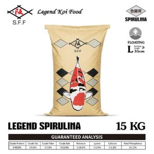 Legend Koi Food 15Kg - Legend Spirulina