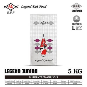 Legend Koi Food 5Kg - Legend Jumbo Growth